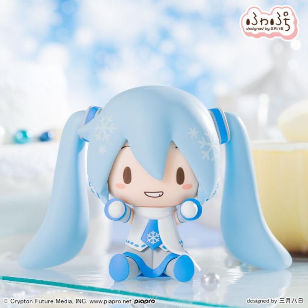 【史派克工廠】結單26年2月 SEGA 初音未來系列 ふわぷち Q版掌上坐姿 雪初音 0725 SEGA 初音未來系列 ふわぷち Q版掌上坐姿 雪初音