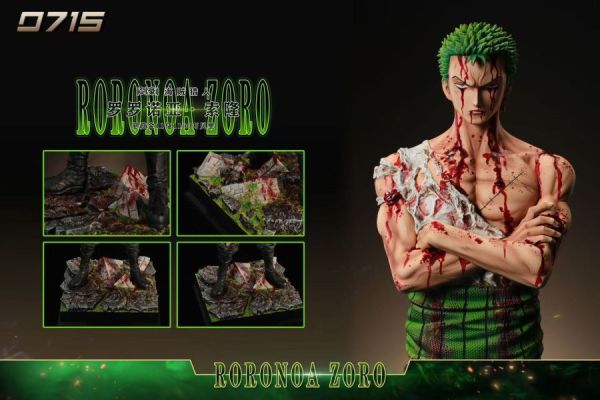 【售罄展示追加請私訊客服@toystationtw】海賊王  戰損系列第一彈 浴血索隆 X 0715工作室 玩驛丨Toy station, GK雕像預購, GK雕像代購, GK雕像現貨, GK雕像修復, 咒術, 咒術迴戰, SCC玩具屋, 玩具給庫, NBA, 瘋公仔, 訂製雕像,模型,伯公仔,gk,玩驛,火影,夜風本舖,海賊,死神,航海王,獵人,阿拉蕾,七大罪,七龍珠,寶可夢,神奇寶貝,哥吉拉,宮崎駿,迪士尼,灌籃高手,鬼滅之刃,一拳超人,蠟筆小新,咒術,鏈鋸人,進擊的巨人,乙骨,我英