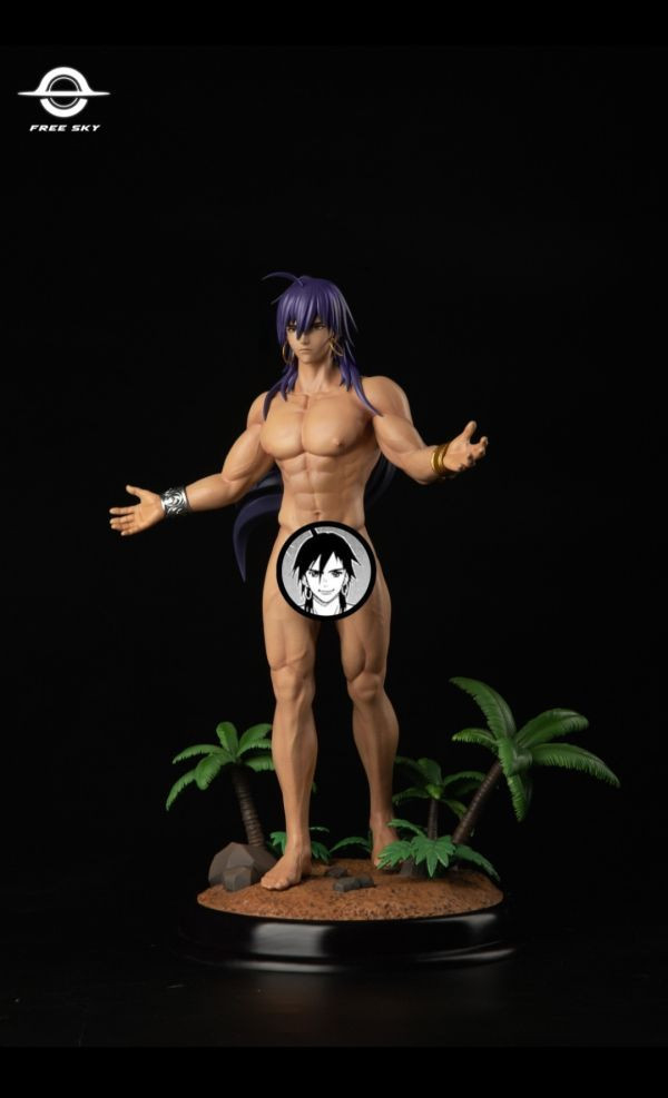 【售罄展示追加請私訊客服@toystationtw】魔笛MAGI 辛巴德 男恥系列 001（可脫）X FREE SKY 動漫,模型,玩具,gk,玩驛,火影,手辦,海賊,死神,航海王,獵人,阿拉蕾,七大罪,七龍珠,寶可夢,神奇寶貝,哥吉拉,宮崎駿,迪士尼,灌籃高手,鬼滅之日刃,一拳超人,蠟筆小新,咒術,鏈鋸人,進擊的巨人,妖精尾巴,我的英雄學院,我英,鋼鍊,鋼之煉金術師,新世紀福音戰士,EVA,間諜家家酒,Re0,漫威,dc,集美#hex#tsume#prime1#queen#tes#xm#野獸國#壽屋#數碼寶貝