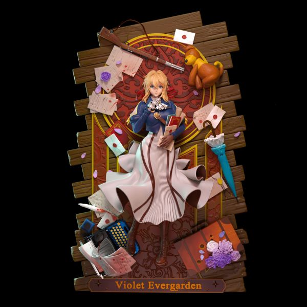 【售罄展示追加請私訊客服@toystationtw】紫羅蘭永恒花園 薇爾莉特·伊芙加登 X lazydog工作室 動漫,模型,玩具,gk,玩驛,火影,手辦,海賊,死神,航海王,獵人,阿拉蕾,七大罪,七龍珠,寶可夢,神奇寶貝,哥吉拉,宮崎駿,迪士尼,灌籃高手,鬼滅之日刃,一拳超人,蠟筆小新,咒術,鏈鋸人,進擊的巨人,妖精尾巴,我的英雄學院,我英,鋼鍊,鋼之煉金術師,新世紀福音戰士,EVA,間諜家家酒,Re0,漫威,dc,集美#hex#tsume#prime1#queen#tes#xm#野獸國#壽屋#數碼寶貝