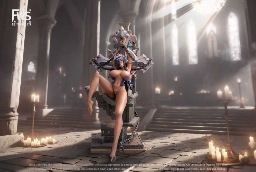 【預購】《黒獣》Olica Diskrentia 高傲的黑暗精靈女王 奧利卡.迪斯克倫蒂亞 X FWS方文社 玩驛丨Toy station, GK雕像預購, GK雕像代購, GK雕像現貨, GK雕像修復, 咒術, 咒術迴戰, SCC玩具屋, 玩具給庫, NBA, 瘋公仔, 訂製雕像,模型,伯公仔,gk,玩驛,火影,夜風本舖,海賊,死神,航海王,獵人,阿拉蕾,七大罪,七龍珠,寶可夢,神奇寶貝,哥吉拉,宮崎駿,迪士尼,灌籃高手,鬼滅之刃,一拳超人,蠟筆小新,咒術,鏈鋸人,進擊的巨人,乙骨,我英