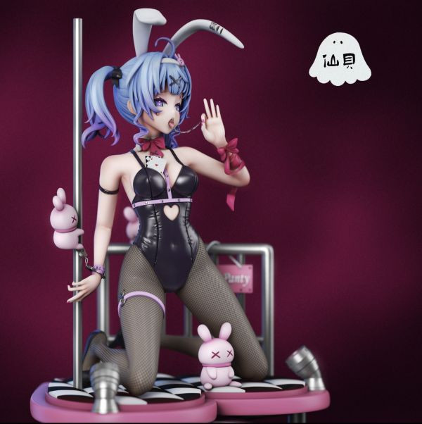 【售罄展示追加請私訊客服@toystationtw】初音未來-兔子洞 X 仙貝-Studio 動漫,模型,玩具,gk,玩驛,火影,手辦,海賊,死神,航海王,獵人,阿拉蕾,七大罪,七龍珠,寶可夢,神奇寶貝,哥吉拉,宮崎駿,迪士尼,灌籃高手,鬼滅之日刃,一拳超人,蠟筆小新,咒術,鏈鋸人,進擊的巨人,妖精尾巴,我的英雄學院,我英,鋼鍊,鋼之煉金術師,新世紀福音戰士,EVA,間諜家家酒,Re0,漫威,dc,集美#hex#tsume#prime1#queen#tes#xm#野獸國#壽屋#數碼寶貝