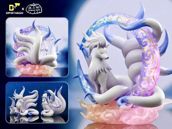 【售罄展示追加請私訊客服@toystationtw】寶可夢 (雙配色) 九尾 X DM ＆南瓜粥 玩驛丨Toy station, GK雕像預購, GK雕像代購, GK雕像現貨, GK雕像修復, 咒術, 咒術迴戰, SCC玩具屋, 玩具給庫, 希模型, 瘋公仔, 訂製雕像,模型,伯公仔,gk,玩驛,火影,夜風本舖,海賊,死神,航海王,獵人,阿拉蕾,七大罪,七龍珠,寶可夢,神奇寶貝,哥吉拉,宮崎駿,迪士尼,灌籃高手,鬼滅之日刃,一拳超人,蠟筆小新,咒術,鏈鋸人,進擊的巨人,乙骨,我英