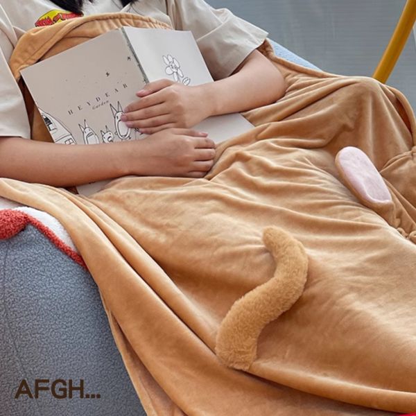 【歐洛菈】Tom&Jerry –冬季必備連帽毯 水晶,礦石,晶礦,水晶手鐲,手鐲,水晶手串,手串,脈輪,磁場,療癒,淨化,紫水晶,粉晶,櫻花瑪瑙,草莓晶