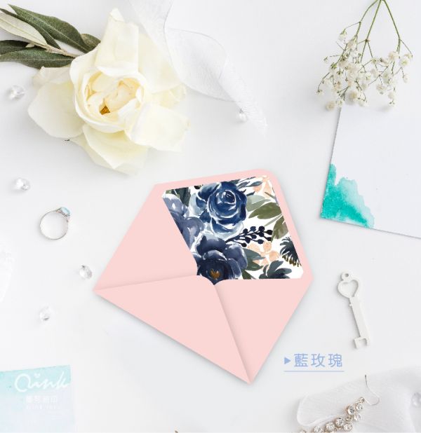 ♥ 特殊訂製款喜帖信封內襯/邀請卡內襯/邀請函 可客製 