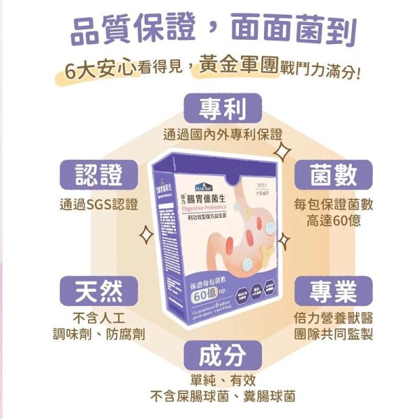 倍力腸胃億菌生 