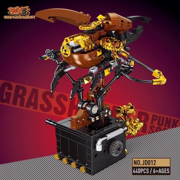 JD12 小角度 龐克機械甲蟲 