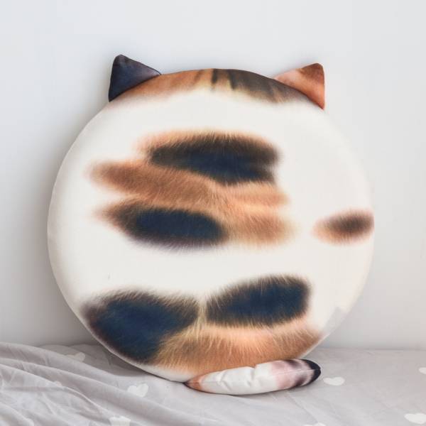 【 哪裡都好坐 】日式背影貓坐墊 150