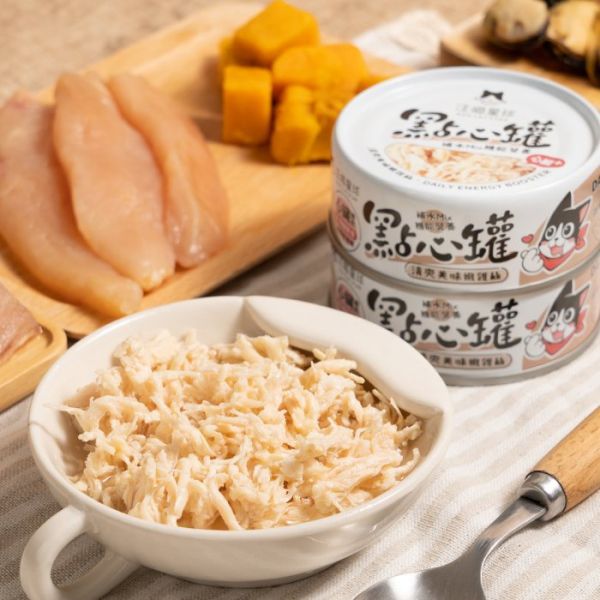 汪喵星球【汪喵無膠 點心罐 】副食罐80g 貓罐頭