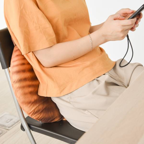 【 哪裡都好坐 】日式背影貓坐墊 150