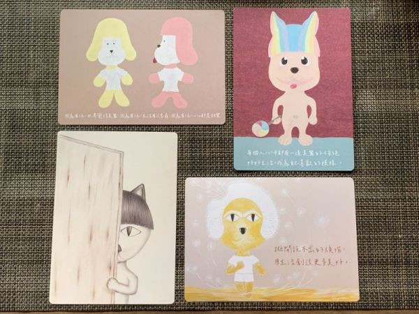 內在小孩系列 蒲公英貓咪明信片 