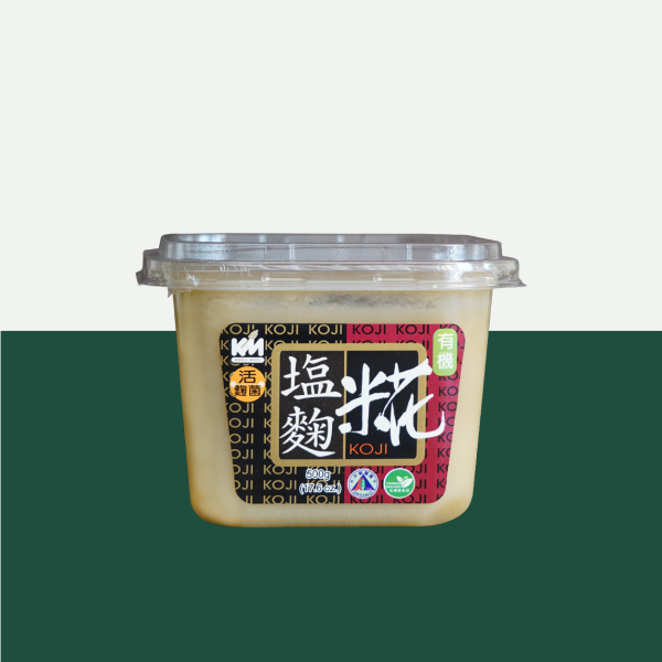 穀盛｜有機糀鹽麴 鹽麴,天然食品,有機米,發酵,天然調味料,醃肉,健康食品