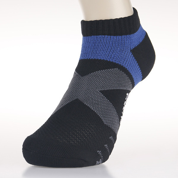 足弓舒壓襪-黑藍M 男襪,除臭襪,機能襪,除臭,機能,消臭,腳臭,運動襪,跑步,足弓襪,