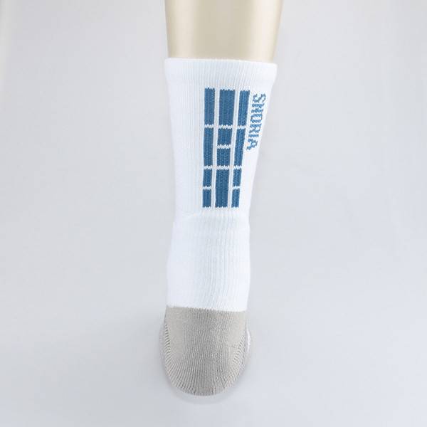 籃下霸主-白灰藍M 籃球襪,球襪,專業球襪,男襪,運動襪,天然襪,抗菌,除臭,除臭襪,