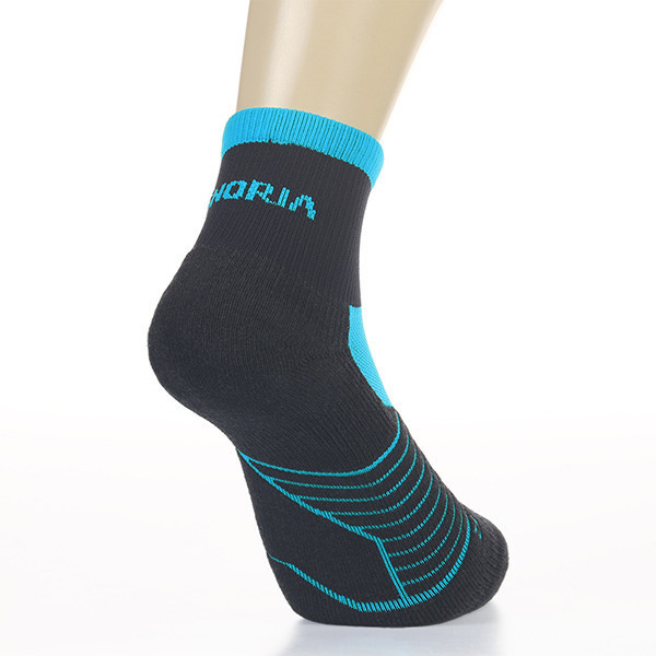 雙鷹之盾-黑藍M 高爾夫,高爾夫球襪,球襪,健走,男襪,抗菌,機能,防臭,除臭,消臭,除臭襪,