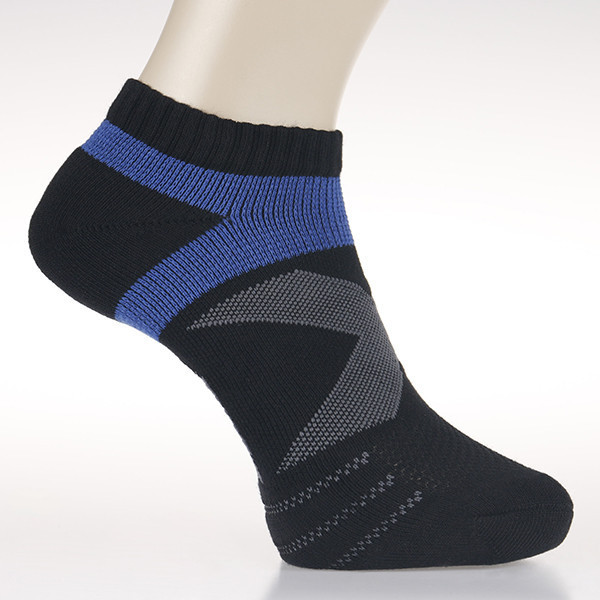 足弓舒壓襪-黑藍M 男襪,除臭襪,機能襪,除臭,機能,消臭,腳臭,運動襪,跑步,足弓襪,