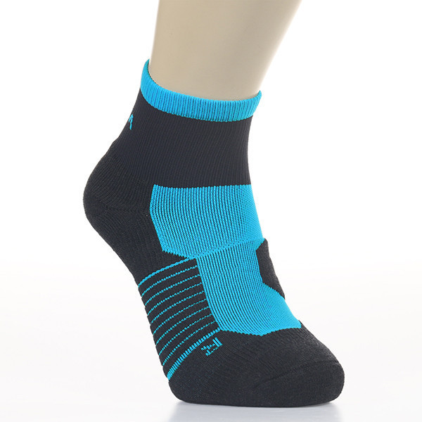 雙鷹之盾-黑藍M 高爾夫,高爾夫球襪,球襪,健走,男襪,抗菌,機能,防臭,除臭,消臭,除臭襪,