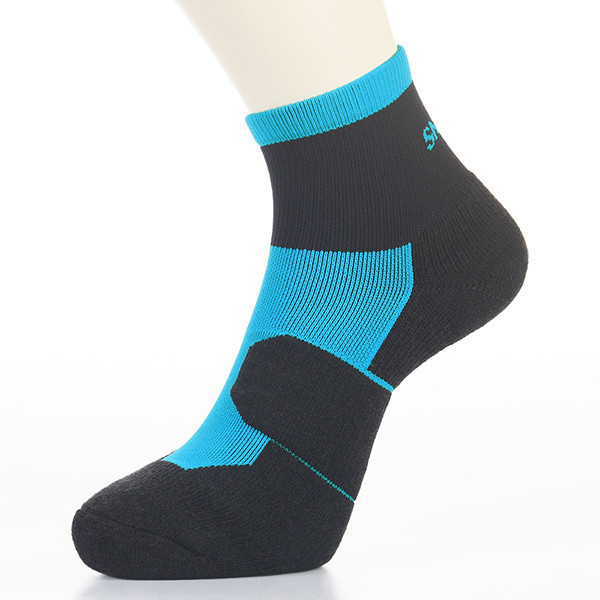 雙鷹之盾-黑藍M 高爾夫,高爾夫球襪,球襪,健走,男襪,抗菌,機能,防臭,除臭,消臭,除臭襪,