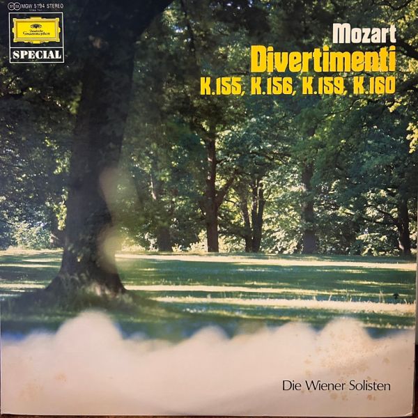 莫札特弦樂四重奏 - 二手黑膠1LP 