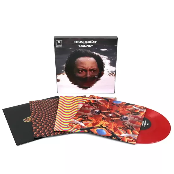 THUNDERCAT - DRUNK 10吋精裝盒紅膠4LP 