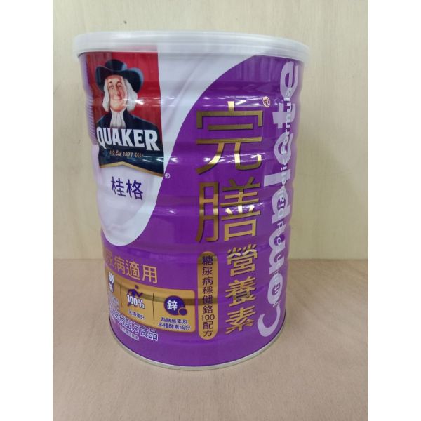 桂格完膳營養素奶粉900g(糖尿)紫 