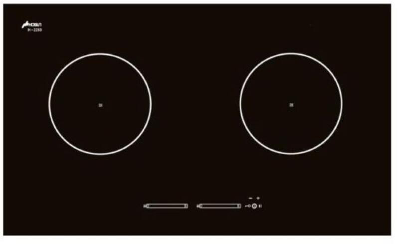 IH-2268的IH爐-豪山-微晶調理爐-感應爐-解凍-定時-同時2個大鍋烹煮-過溫保護裝置-數字LED顯示火力