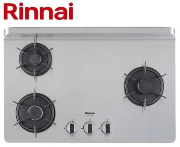 【日成】林內牌檯面爐.彩焱 RB-L3700S(R/L) 不銹鋼三口爐 