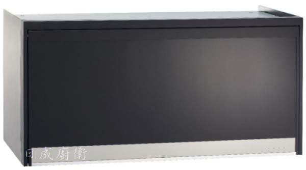 JT-3819Q烘碗機-喜特麗-懸掛式-鏡面門-黑色-LED照明-快拆門板-隱藏式按鍵