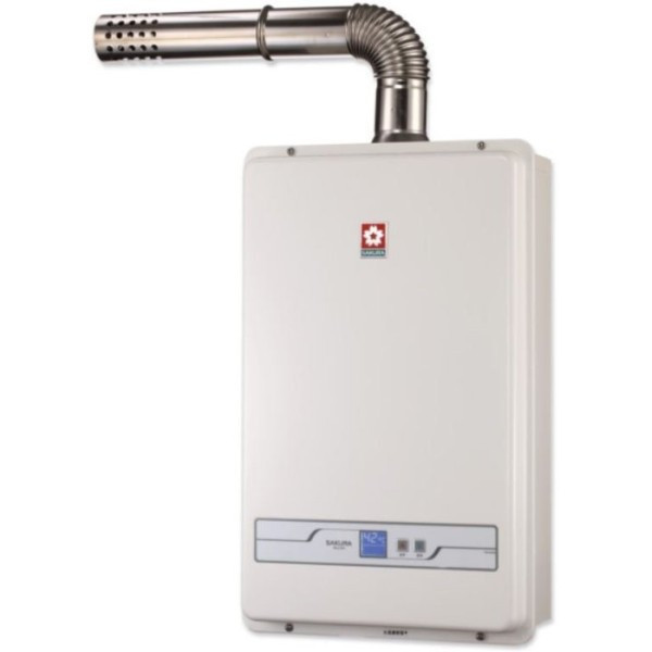 【日成】櫻花牌13L數位恆溫強制排氣熱水器 SH-1335 桃園廚具,日成,日成廚具,桃園熱水器,櫻花,數位恆溫,桃園熱水器,熱水器,優惠,享甜甜價