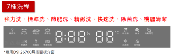【日成】德國 TEKA DSI 26700 半嵌式自動開門洗碗機.17人份 含基本安裝 桃園廚具,日成,日成廚衛生活館,日成廚具,廚具行,廚具,TEKA,自動開門,洗碗機,優惠