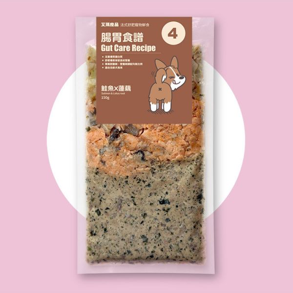 【艾瑪良品】法式舒肥鮮食餐｜4. 腸胃食譜｜鮭魚X蓮藕 150g 