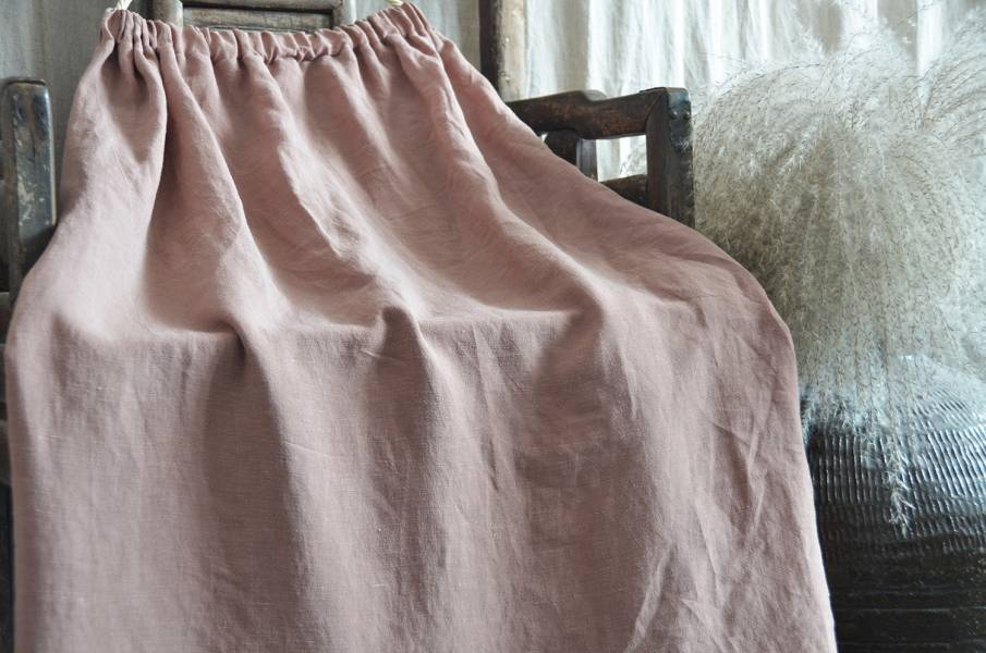 燕燕~棉麻商品~夏季款式 飄逸寬鬆套裝中長款亞麻長裙 