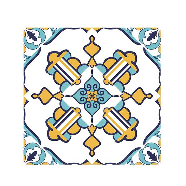 歐式彩繪護磚貼 PlayByPlay,玩生活,居家,壁貼,牆貼,壁紙,磁磚貼,磚貼,防水防油,復古,歐式,巴洛克,家飾