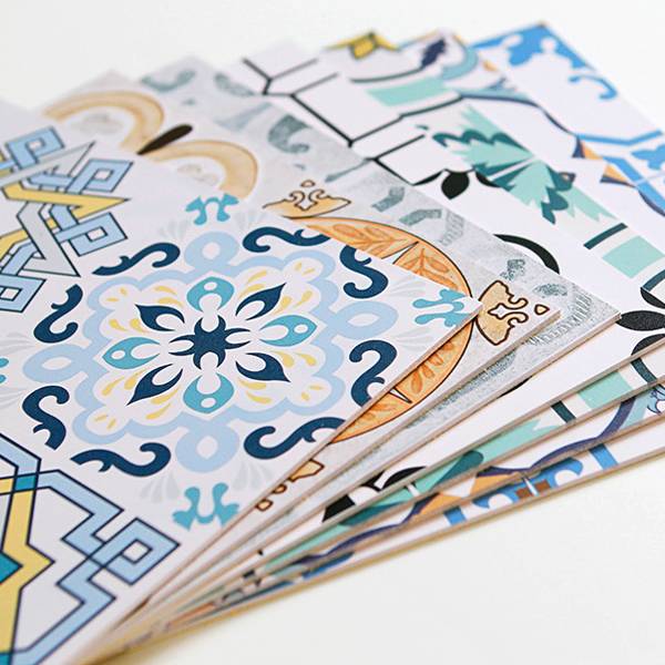 歐式彩繪護磚貼 PlayByPlay,玩生活,居家,壁貼,牆貼,壁紙,磁磚貼,磚貼,防水防油,復古,歐式,巴洛克,家飾