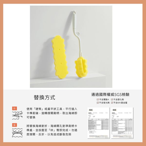 小獅王辛巴 Simba 超柔無垢海綿快拆旋轉奶瓶刷 超柔無垢海綿旋轉奶瓶刷 小獅王辛巴,Simba,奶瓶刷,海綿奶瓶刷,旋轉奶瓶刷,奶瓶清潔刷,無死角奶瓶刷,嬰兒奶瓶刷,快速奶瓶刷