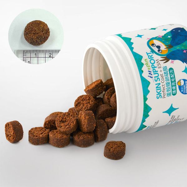 【IN-Plus】 犬用保健品  60顆/120顆/300顆   蛋殼膜卵磷脂｜護膚亮毛・魚油舒敏配方 IN PLUS 蛋殼膜卵磷脂

狗狗皮膚保健

狗狗毛髮亮澤

狗狗舒敏保健品

狗狗魚油卵磷脂

犬用保健食品

狗狗護毛營養品

狗狗掉毛改善

寵物皮膚毛髮保健