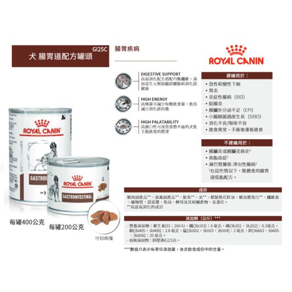 皇家【犬】配方罐頭400g 皇家犬罐頭處方
狗狗處方濕糧推薦
Royal Canin 狗罐頭420g
腎臟病狗罐頭
狗狗心臟病濕糧
犬用肝臟濕食推薦
腸胃道狗罐頭
皇家過敏狗罐頭
狗處方罐頭推薦
獸醫推薦狗罐頭
皇家濕糧大罐裝
犬慢性病處方濕糧
