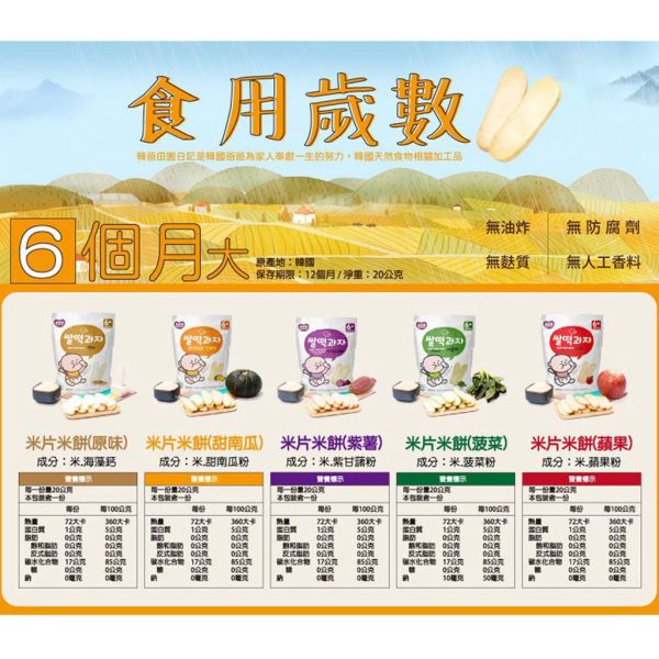 韓爸田園日記 米片片米餅 手指米棒 寶寶米餅 嬰兒米餅 寶寶乾水果片 優格寶寶餅乾 優格餅 韓爸田園日記,寶寶米餅,手指米棒,優格餅乾,嬰兒米餅,韓國米餅,寶寶副食品,嬰兒點心,嬰兒零食,乾燥水果片,無添加糖鹽,無防腐劑餅乾,咀嚼訓練,韓國製嬰兒食品,寶寶餅乾,寶寶餅乾推薦,嬰兒副食品推薦,寶寶零嘴