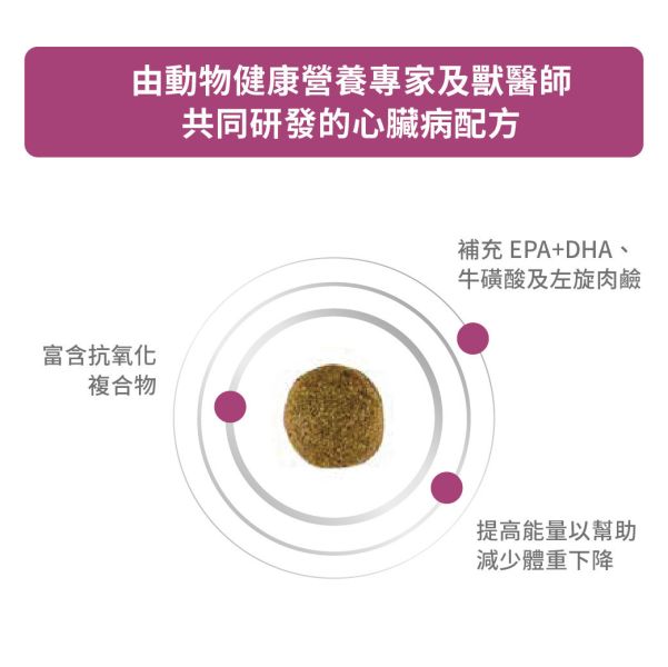 皇家【犬】心臟病配方乾糧 EC26犬心臟病處方2kg / 7.5kg 心臟病犬飼料、犬用心臟病飼料、Royal Canin 心臟犬、低鈉狗飼料、心臟狗糧、EC26、皇家犬心臟配方