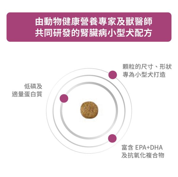 皇家【犬】腎臟病小型犬配方乾糧 RSD14腎臟病小型犬處方3.5kg / 1.5kg 小型犬腎臟病飼料、Royal Canin RSD14、犬腎臟處方飼料、小型犬處方飼料推薦、狗慢性腎衰竭、腎病犬飼料、狗腎臟護理飼料