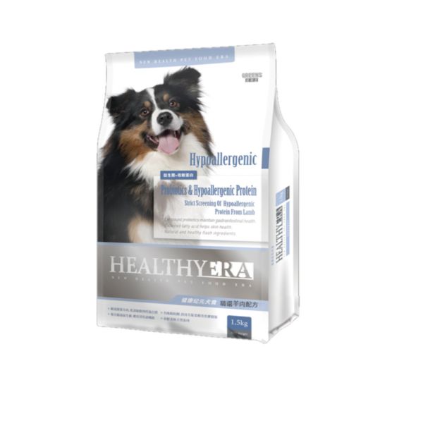 健康紀元 HEALTHYEAR 犬飼料 1.5Kg  室內犬-除臭配方 // 低過敏配方  葛利思飼料 健康紀元狗飼料, 室內犬除臭配方, 敏感犬羊肉飼料, 低敏狗糧, 狗糧除臭, 羊肉犬糧, 狗飼料1.5kg, 室內犬飼料, 低過敏狗飼料, 高適口性狗糧