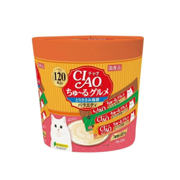 【CIAO 啾嚕】肉泥 120入 日本原裝進口｜貓肉泥 化毛配方 雞肉 鮪魚 鰹魚 海鮮 綜合營養 貓咪零食 主食補充 CIAO肉泥, CIAO啾嚕肉泥, 貓咪肉泥, 貓零食, 日本進口貓肉泥, 貓咪化毛配方, 鮪魚肉泥, 雞肉肉泥, 鰹魚肉泥, 海鮮貓零食, 貓咪營養補充, 貓咪高適口性零食, 貓咪補水肉泥, 貓咪獎勵零食, 貓咪保健零食