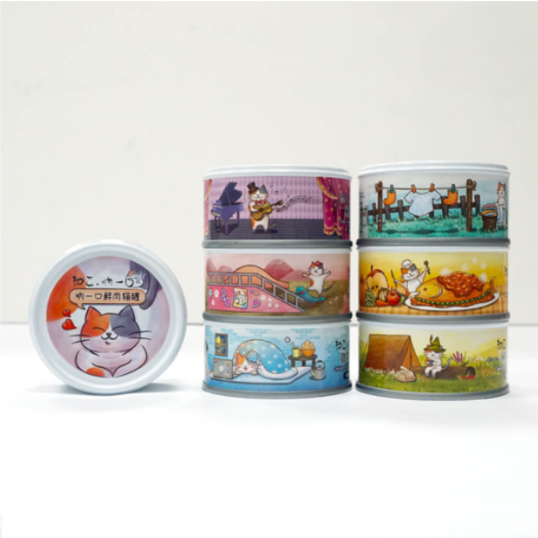 【吶一口 Neko 】 鮮肉貓罐 70g | 鮪魚+鮭魚/鯖魚/吻仔魚 | 雞肉+牛肉/雞丁 | 高蛋白無穀貓罐頭 吶一口鮮肉罐, 貓罐頭70g, 無穀貓罐, 高蛋白貓罐, 鮪魚雞肉罐, 鮪魚鮭魚罐, 鮪魚鯖魚罐, 鮪魚吻仔魚罐, 雞肉牛肉罐, 幼貓主食罐, 全齡貓主食罐