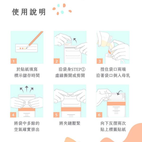 媽咪小站 Mammyshop 母乳儲存袋 20入 60入 母乳袋 