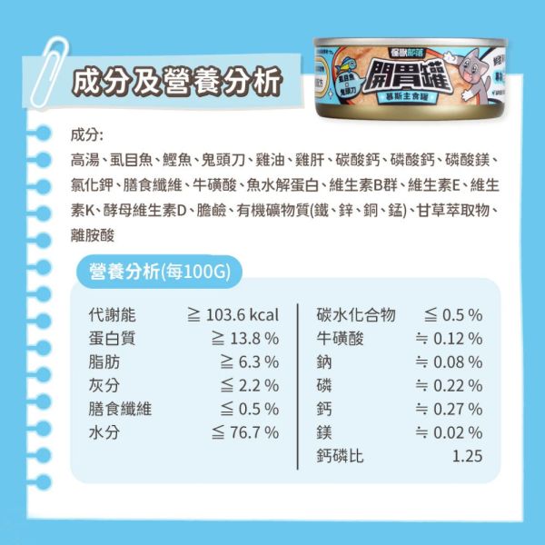 【怪獸部落 Litomon】慕斯主食罐  82g 鮭魚貽貝/虱目魚鬼頭刀/雞肉沙丁魚 怪獸部落 慕斯主食罐

貓咪主食罐推薦

貓罐頭 82g

貓咪濕糧

鮭魚貽貝貓罐頭

虱目魚貓罐頭

雞肉沙丁魚罐頭

挑嘴貓罐頭

LitoMon 貓咪主食

台灣貓罐品牌