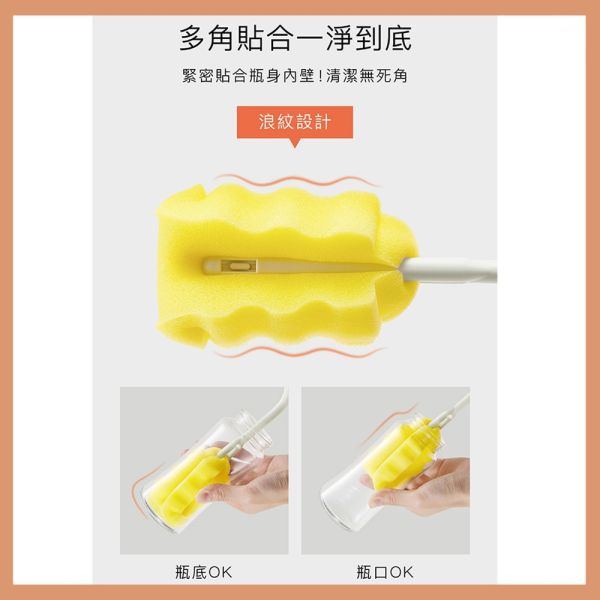 小獅王辛巴 Simba 超柔無垢海綿快拆旋轉奶瓶刷 超柔無垢海綿旋轉奶瓶刷 小獅王辛巴,Simba,奶瓶刷,海綿奶瓶刷,旋轉奶瓶刷,奶瓶清潔刷,無死角奶瓶刷,嬰兒奶瓶刷,快速奶瓶刷