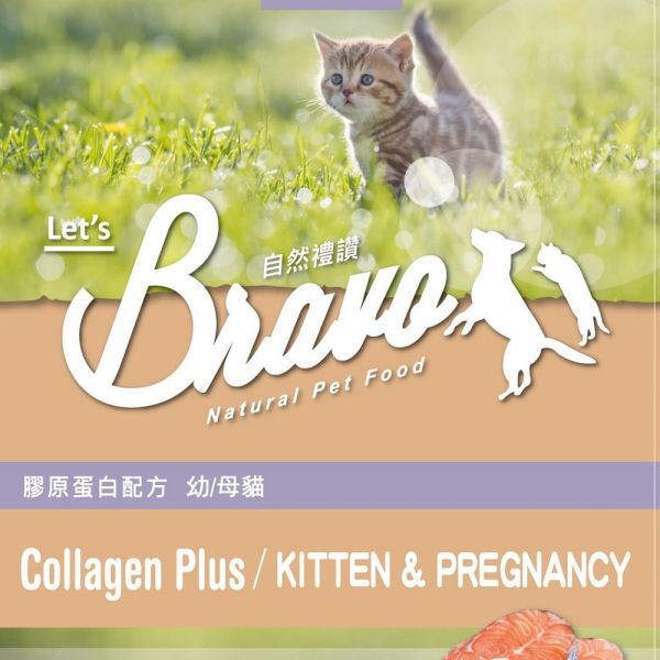 Bravo 自然禮讚 貓飼料 7KG 膠原蛋白配方  幼母貓/鮭魚/鮪魚｜貓咪成長保健糧 Bravo 自然禮讚 貓飼料

膠原蛋白配方 貓糧

幼母貓專用飼料 7kg

鮭魚貓飼料 大包裝

鮪魚貓飼料 推薦

成貓幼貓飼料 7公斤

關節保健 貓飼料

毛髮亮麗 貓糧

多貓家庭 貓糧大容量

Cat Food Collagen Plus 7kg
