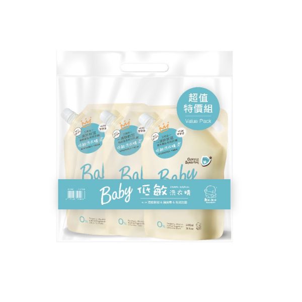 KUKU PLUS 酷咕鴨 清除新冠&腸病毒洗衣精【補充包】1100ml 