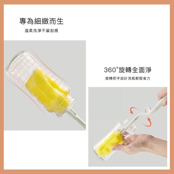 小獅王辛巴 Simba 超柔無垢海綿快拆旋轉奶瓶刷 超柔無垢海綿旋轉奶瓶刷 小獅王辛巴,Simba,奶瓶刷,海綿奶瓶刷,旋轉奶瓶刷,奶瓶清潔刷,無死角奶瓶刷,嬰兒奶瓶刷,快速奶瓶刷