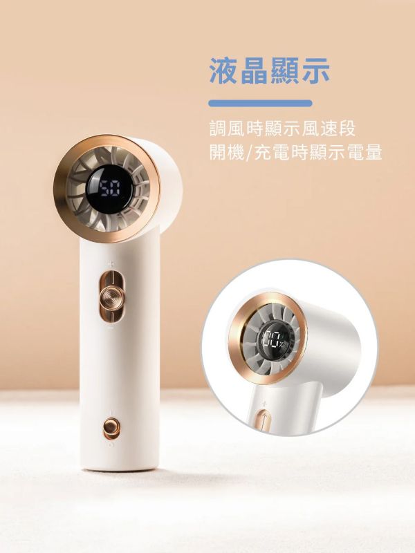 HODA 100段 風力 mini 渦輪 迷你風扇 隨身風扇 風扇 手持風扇 